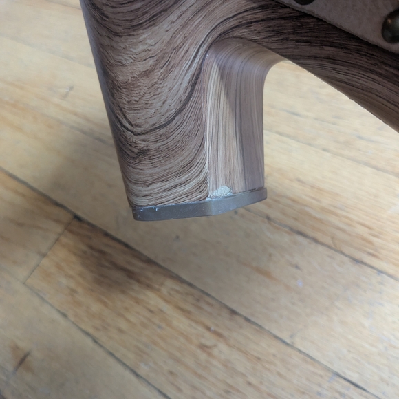 Women's Tan Leather Clogs - Picture 9 of 9